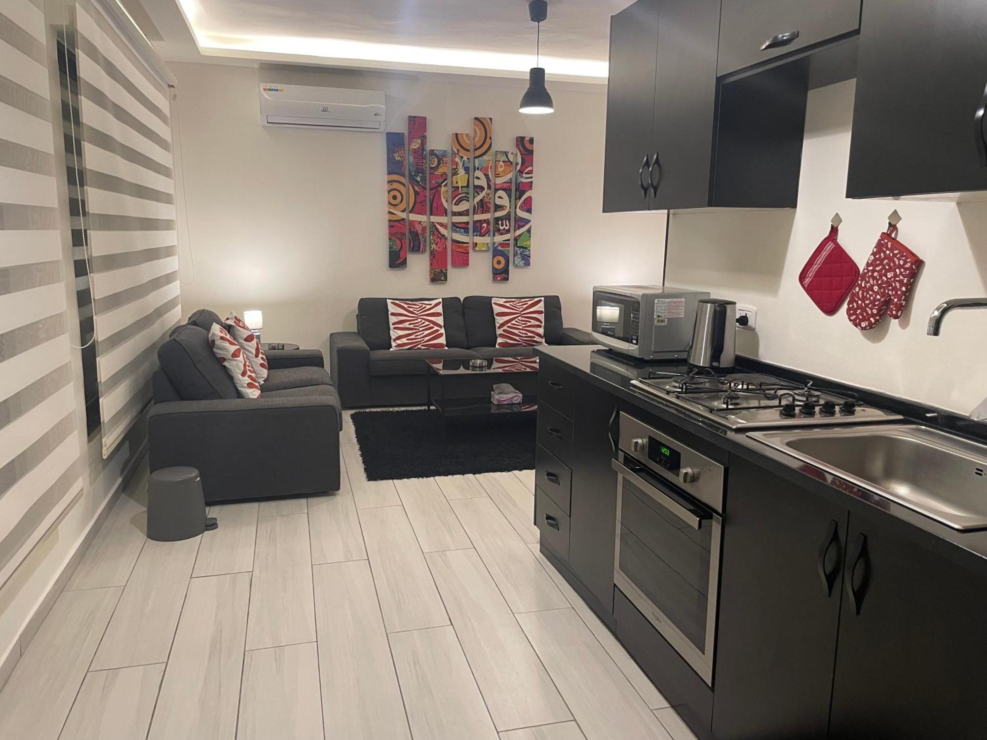 Dair Ghbar Apartment Amman Værelse billede