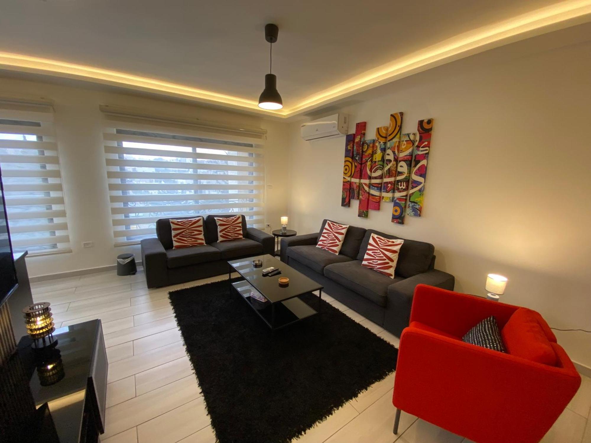 Dair Ghbar Apartment Amman Værelse billede