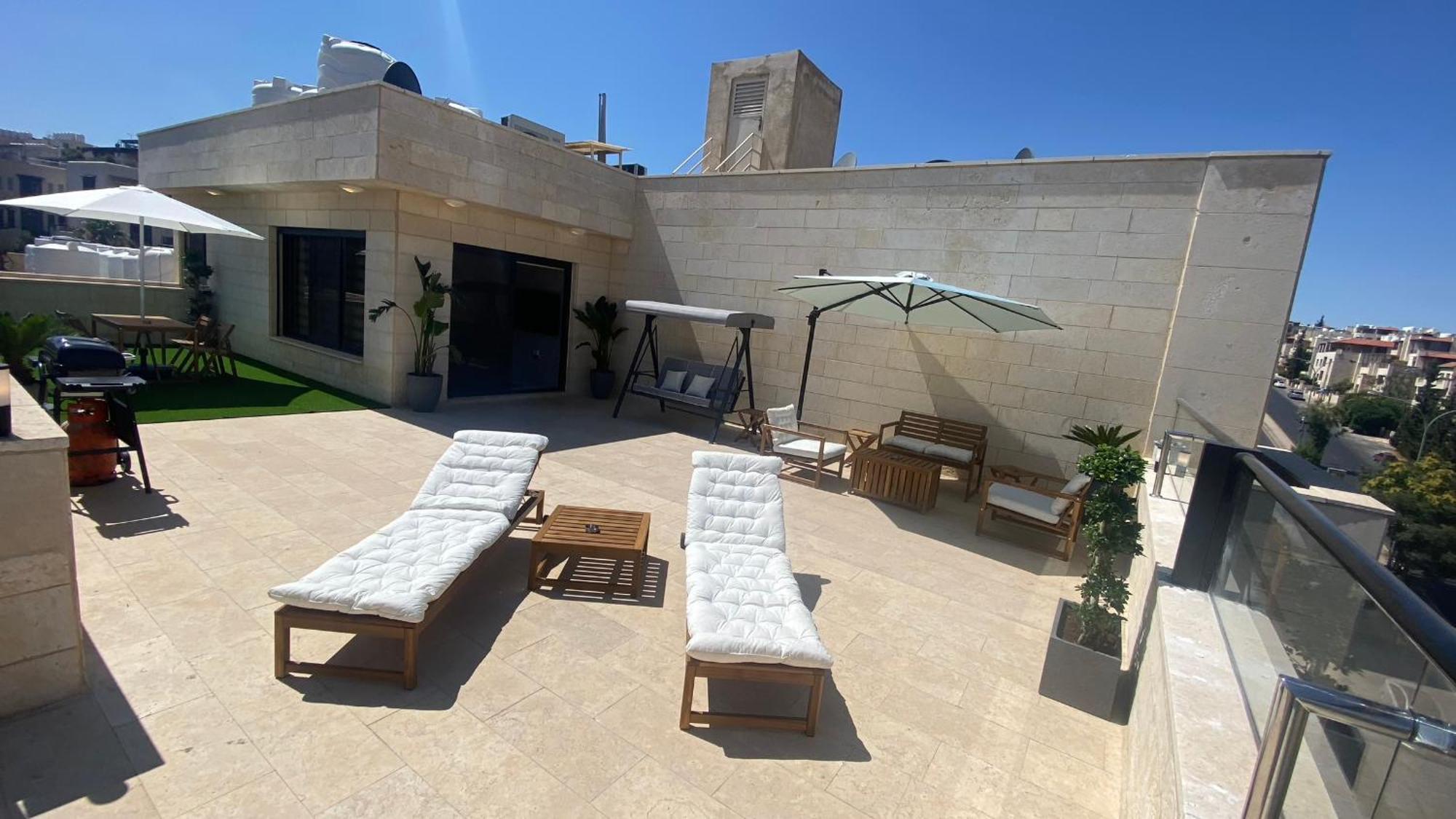 Dair Ghbar Apartment Amman Værelse billede
